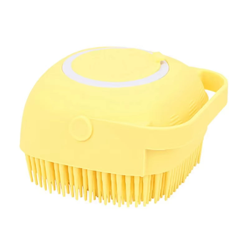 Silicone Bath Brush Soft Pet Bath Brush Dog Brush Comb Cat Bath Brush Pet Massage Brush for Dogs Cats Pet Grooming Supplies