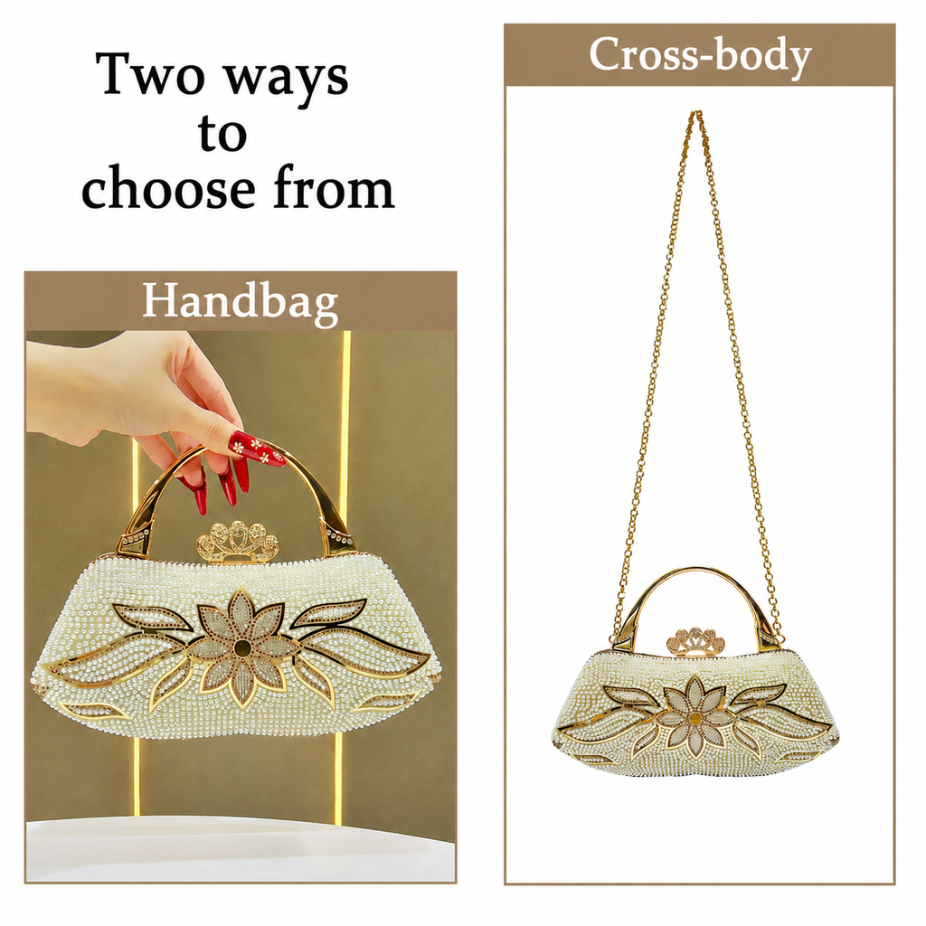 Luxury Evening Clutch Wedding Party Handbag Elegant Formal Bag