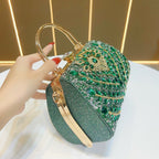 Luxury Crystal Evening Clutch Bag Sparkly Rhinestone Handbag