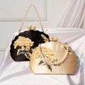 Chinese Embroidered Handbag Vintage Floral Crossbody Elegant Bag