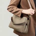 PU bucket shoulder bag