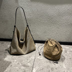 Large straw woven tote bag