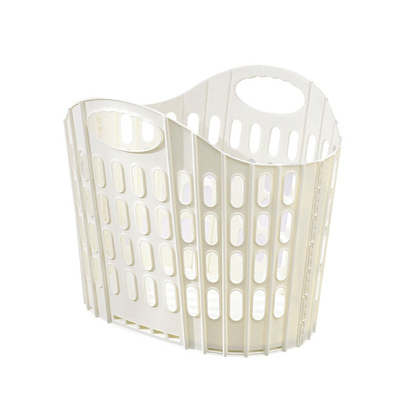 Foldable Hanging Laundry Basket for Bathroom & Bedroom Storage