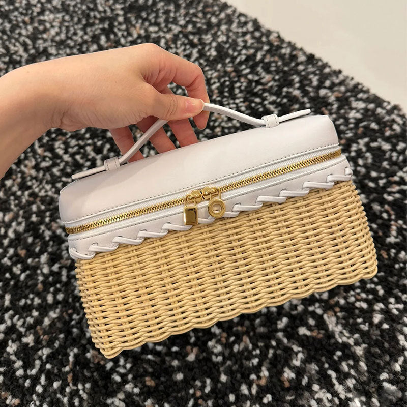 Handmade Coastal Woven Crossbody Bag