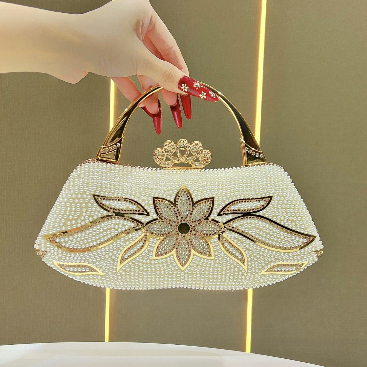 Luxury Evening Clutch Wedding Party Handbag Elegant Formal Bag
