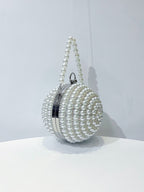 Pearl Sphere Evening Bag