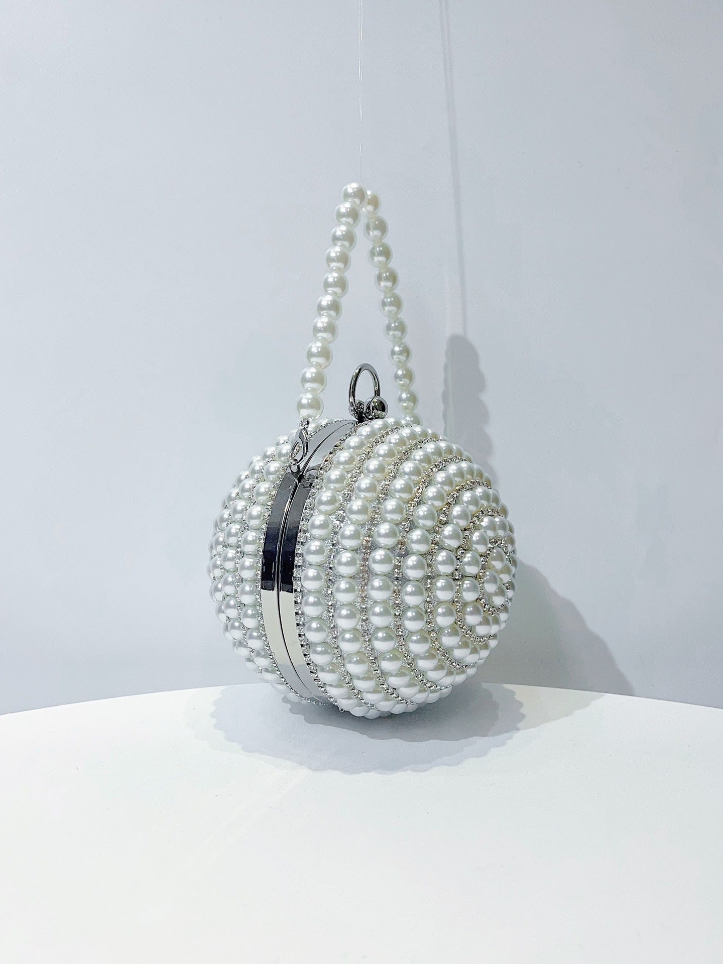Pearl Sphere Evening Bag
