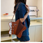 Vintage Star Shoulder Bag Y2K Crossbody Handbag Fashion Tote Purse for Women