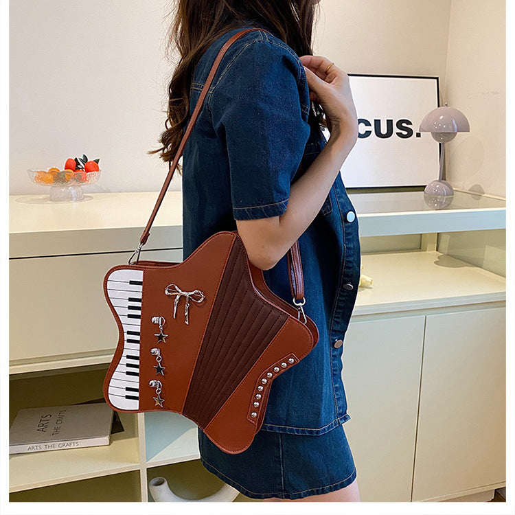 Vintage Star Shoulder Bag Y2K Crossbody Handbag Fashion Tote Purse for Women