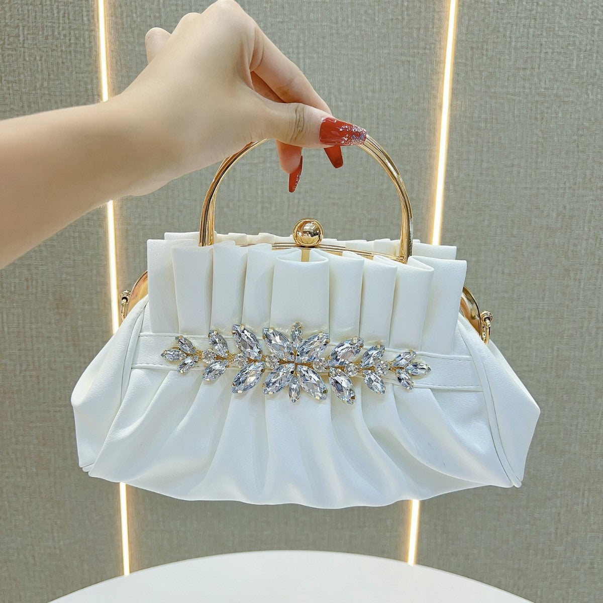 Crystal Elegance Evening Bag