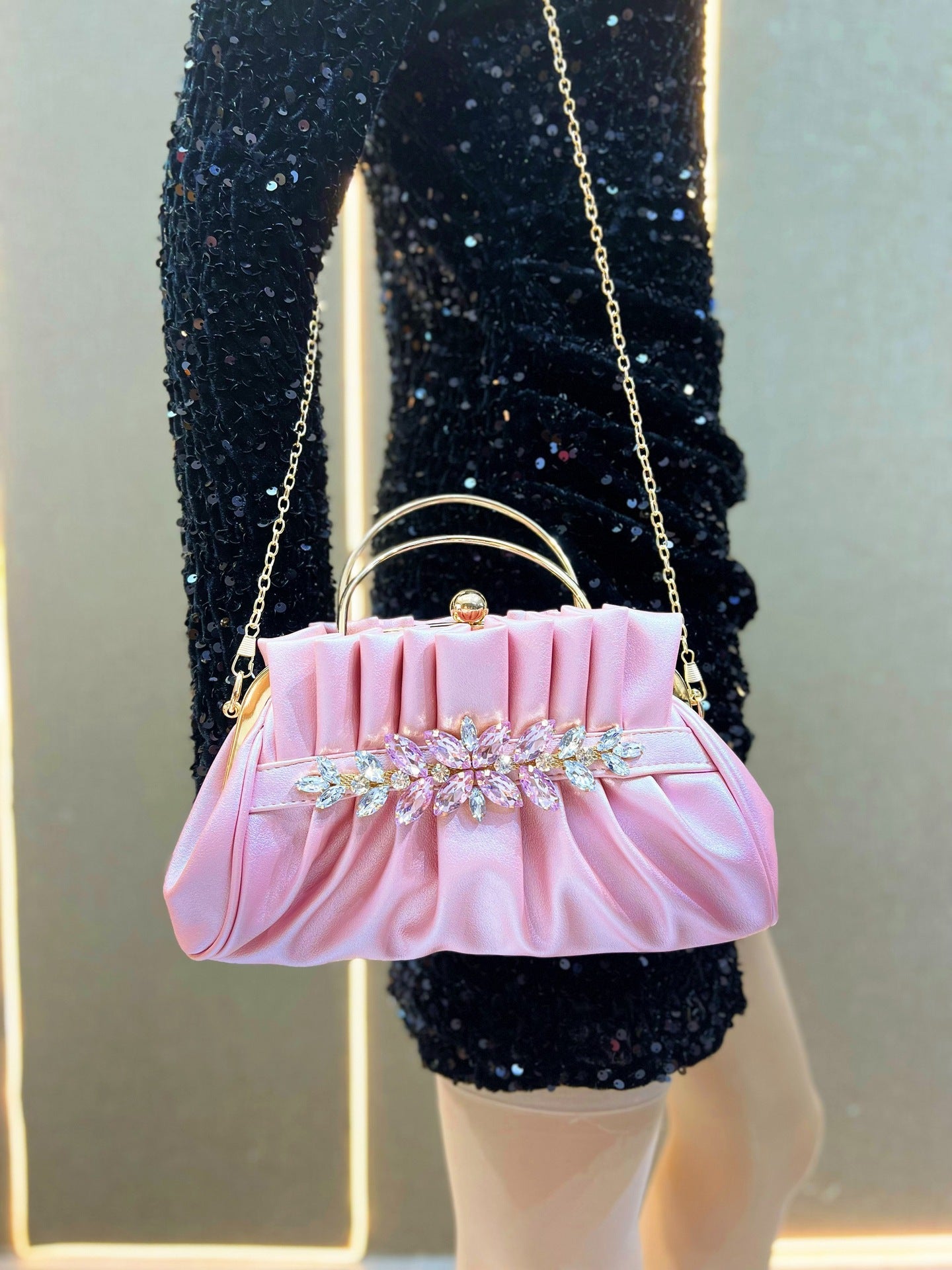 Crystal Elegance Evening Bag