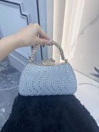 Luxury Rhinestone Evening Handbag