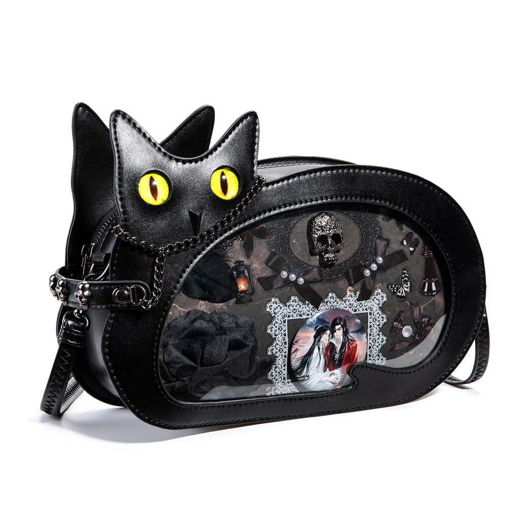 Anime Cat Ita Bag Kawaii Crossbody Shoulder Bag Cute Plush Bag