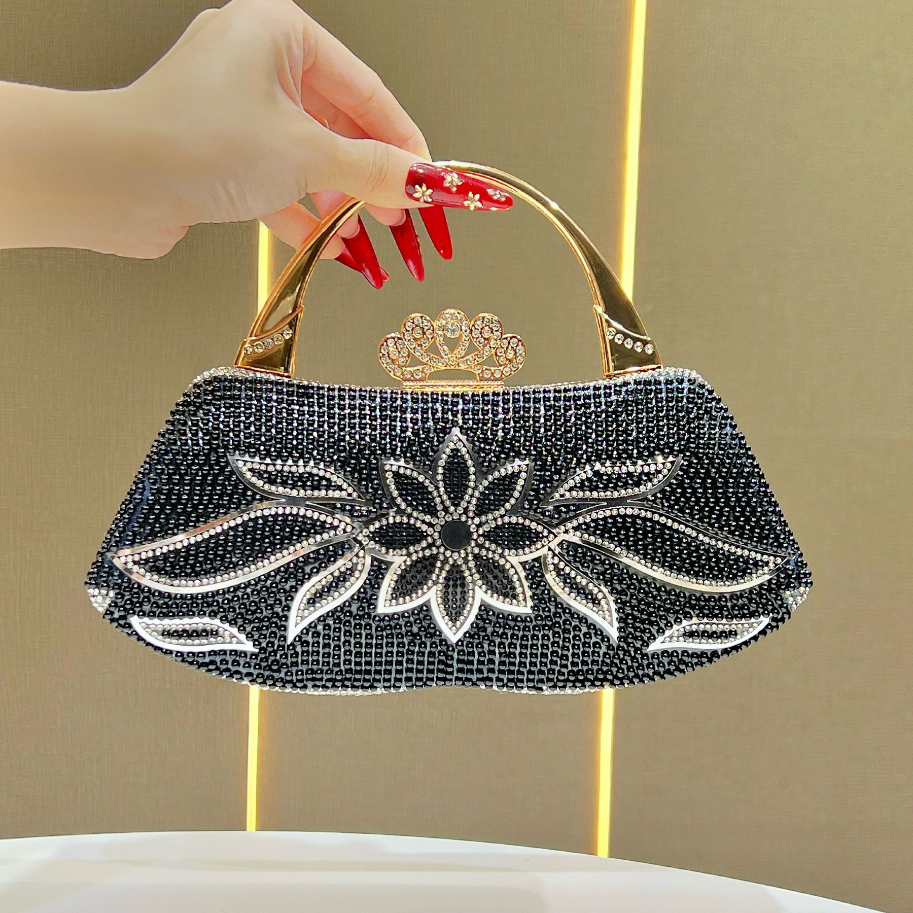Luxury Evening Clutch Wedding Party Handbag Elegant Formal Bag