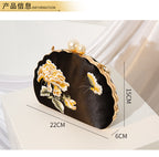 Chinese Embroidered Handbag Vintage Floral Crossbody Elegant Bag