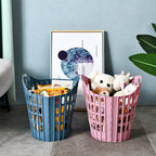 Foldable Hanging Laundry Basket for Bathroom & Bedroom Storage