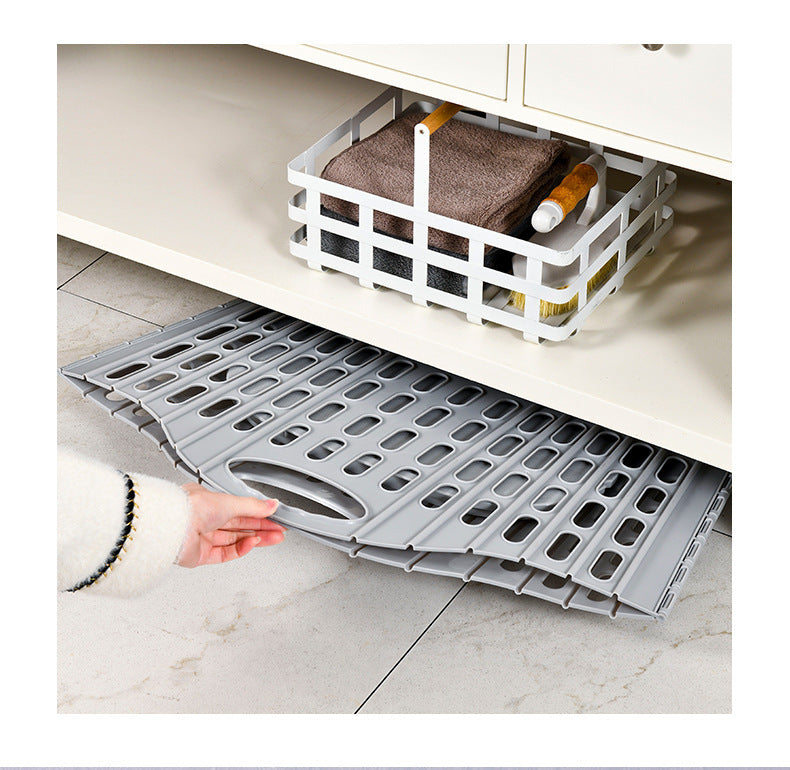 Foldable Hanging Laundry Basket for Bathroom & Bedroom Storage