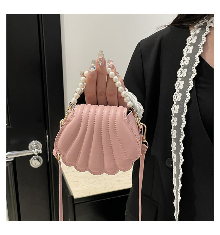 Pearl Shell Crossbody Handbag