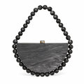 Vintage Pearl Acrylic Evening Clutch Bag