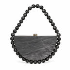 Vintage Pearl Acrylic Evening Clutch Bag