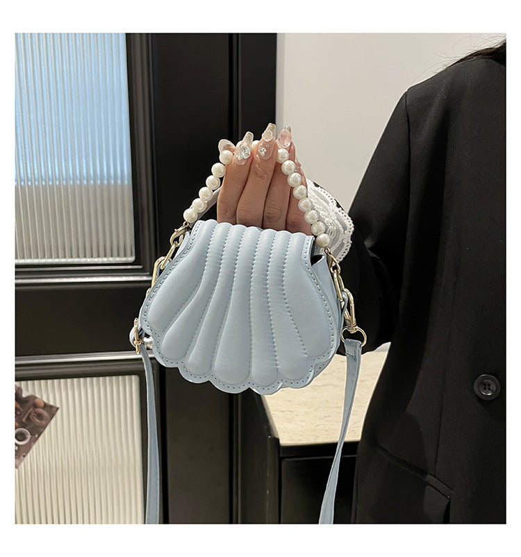 Pearl Shell Crossbody Handbag