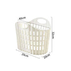 Foldable Hanging Laundry Basket for Bathroom & Bedroom Storage