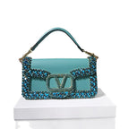 Luxury Rhinestone Evening Bag Crystal Chain Shoulder Clutch Bag