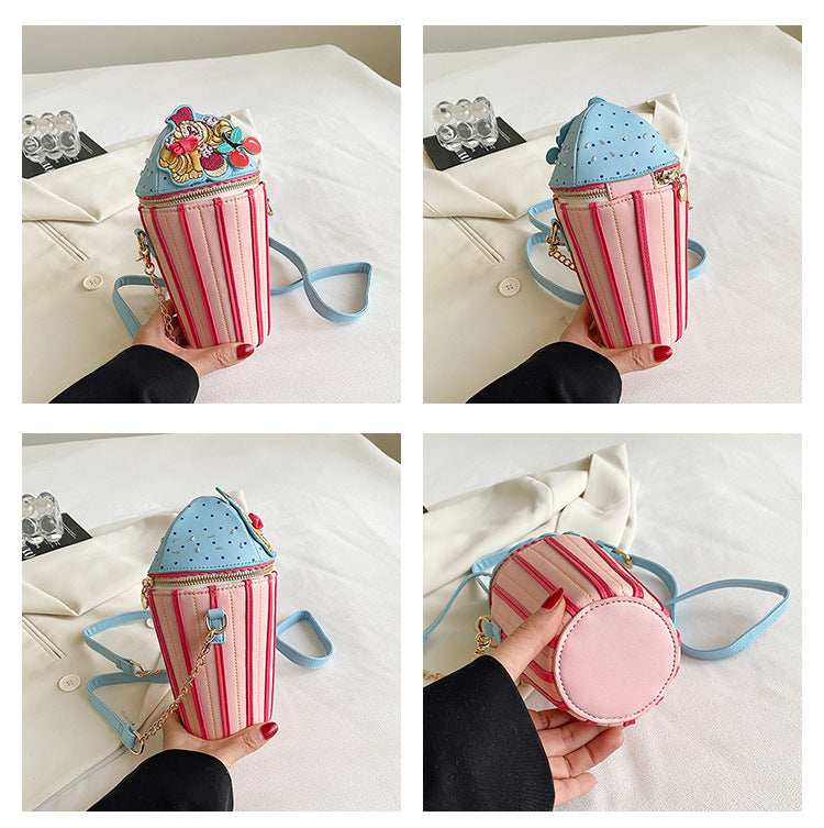 Cute Mini Box Crossbody Bag Lipstick Phone Bag Small Shoulder Purse for Women