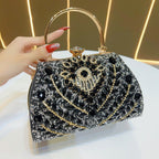 Luxury Crystal Evening Clutch Bag Sparkly Rhinestone Handbag