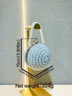 Pearl Sphere Evening Bag