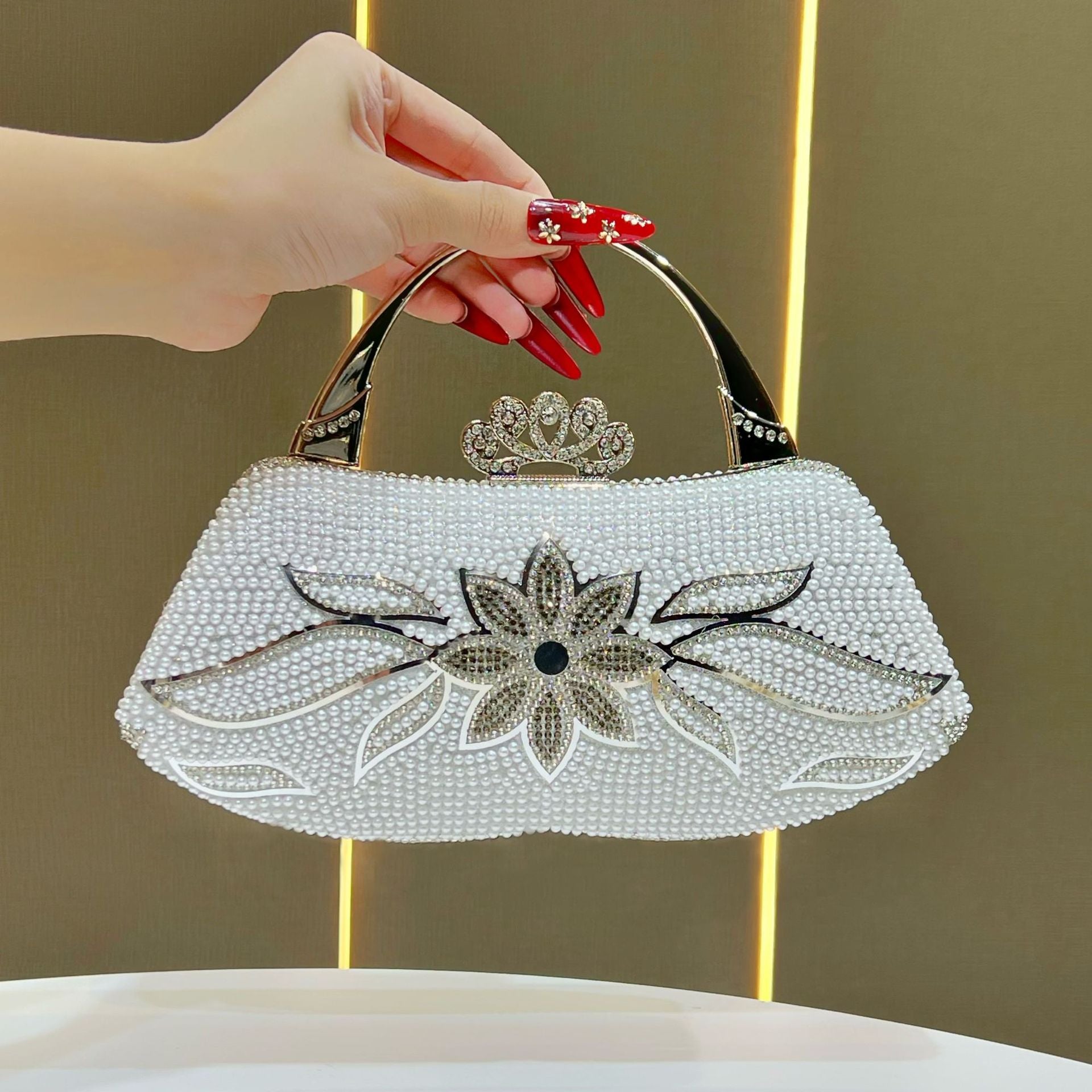 Luxury Evening Clutch Wedding Party Handbag Elegant Formal Bag