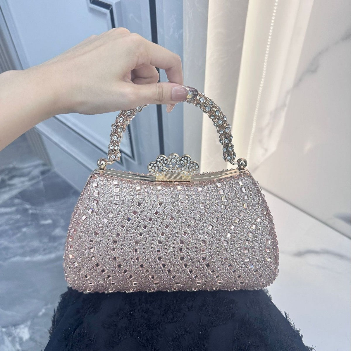 Luxury Rhinestone Evening Handbag