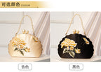Chinese Embroidered Handbag Vintage Floral Crossbody Elegant Bag