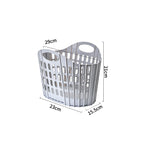 Foldable Hanging Laundry Basket for Bathroom & Bedroom Storage