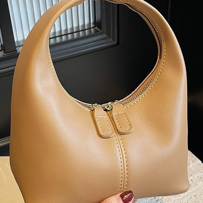Small crescent shoulder bag