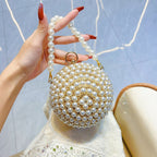 Pearl Sphere Evening Bag
