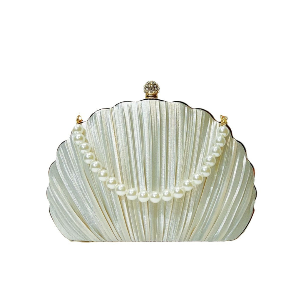 Pearl Shell Evening Clutch Bag