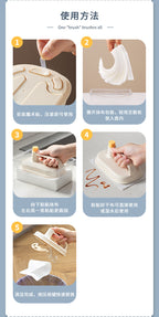 Disposable Cleaning Wipes for Kitchen Grease & Home Cleaning