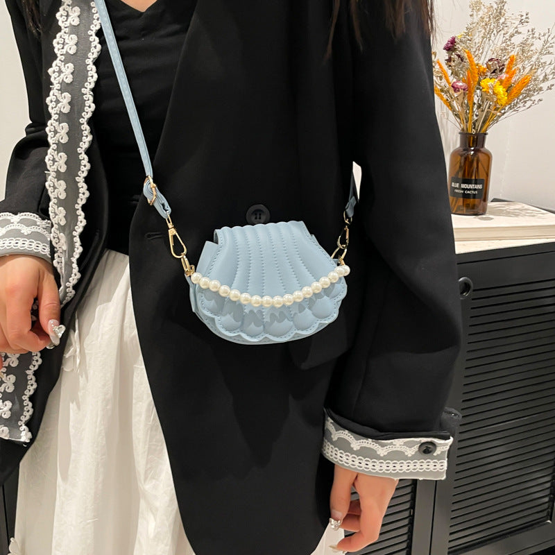 Pearl Shell Crossbody Handbag