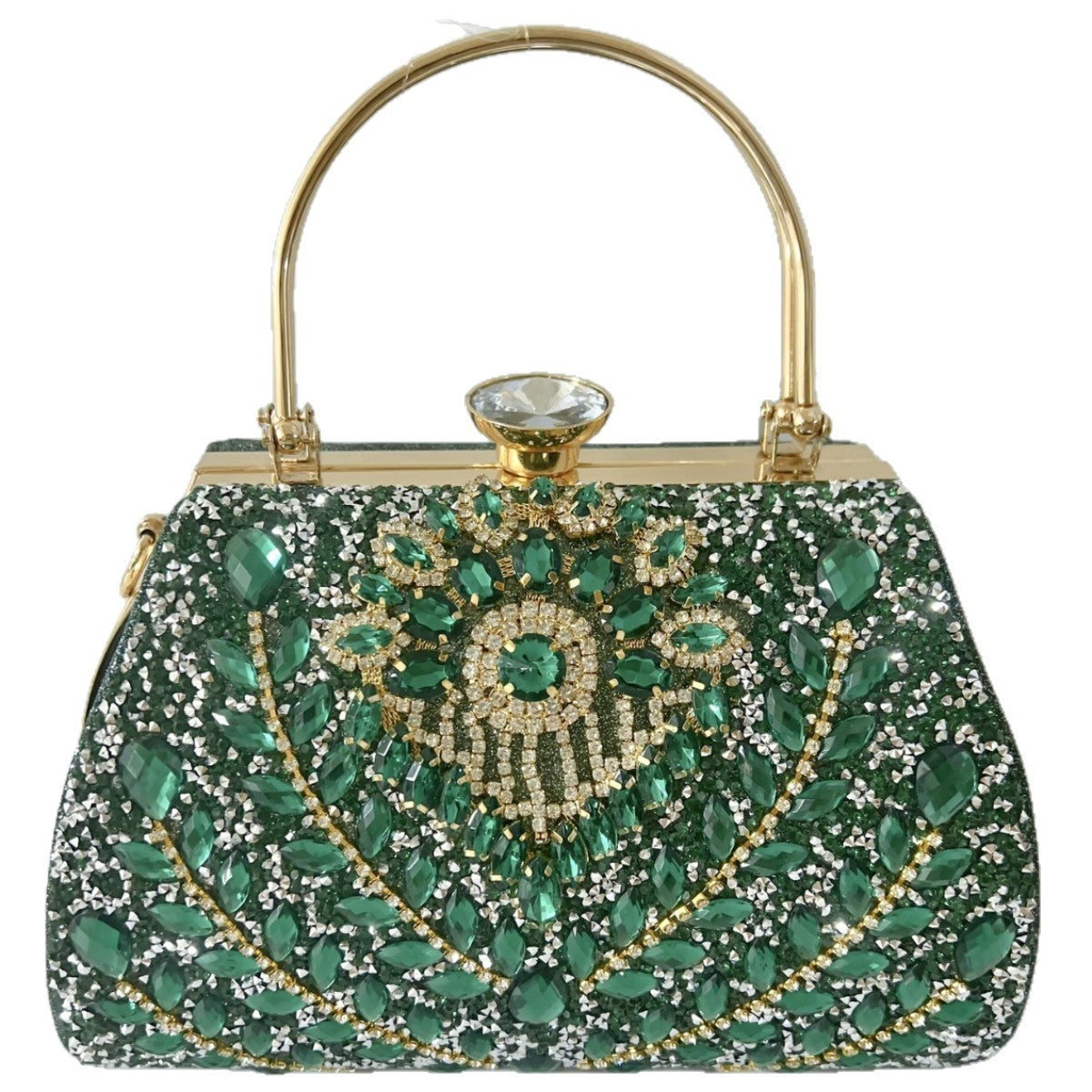 Luxury Crystal Evening Clutch Bag Sparkly Rhinestone Handbag