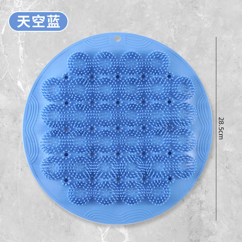 Silicone Back Scrubber Bath Brush for Shower & Body Cleaning