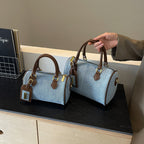 Vintage Denim Pillow Bag Shoulder Crossbody Casual Handbag