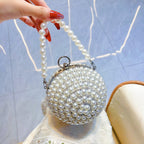 Pearl Sphere Evening Bag