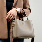 PU bucket shoulder bag