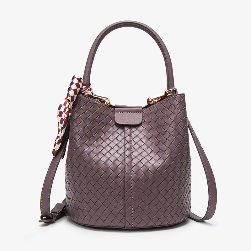 Woven Texture Shoulder Bag