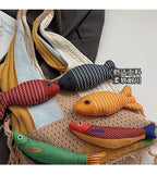 Boho Tassel Knit Tote Bag