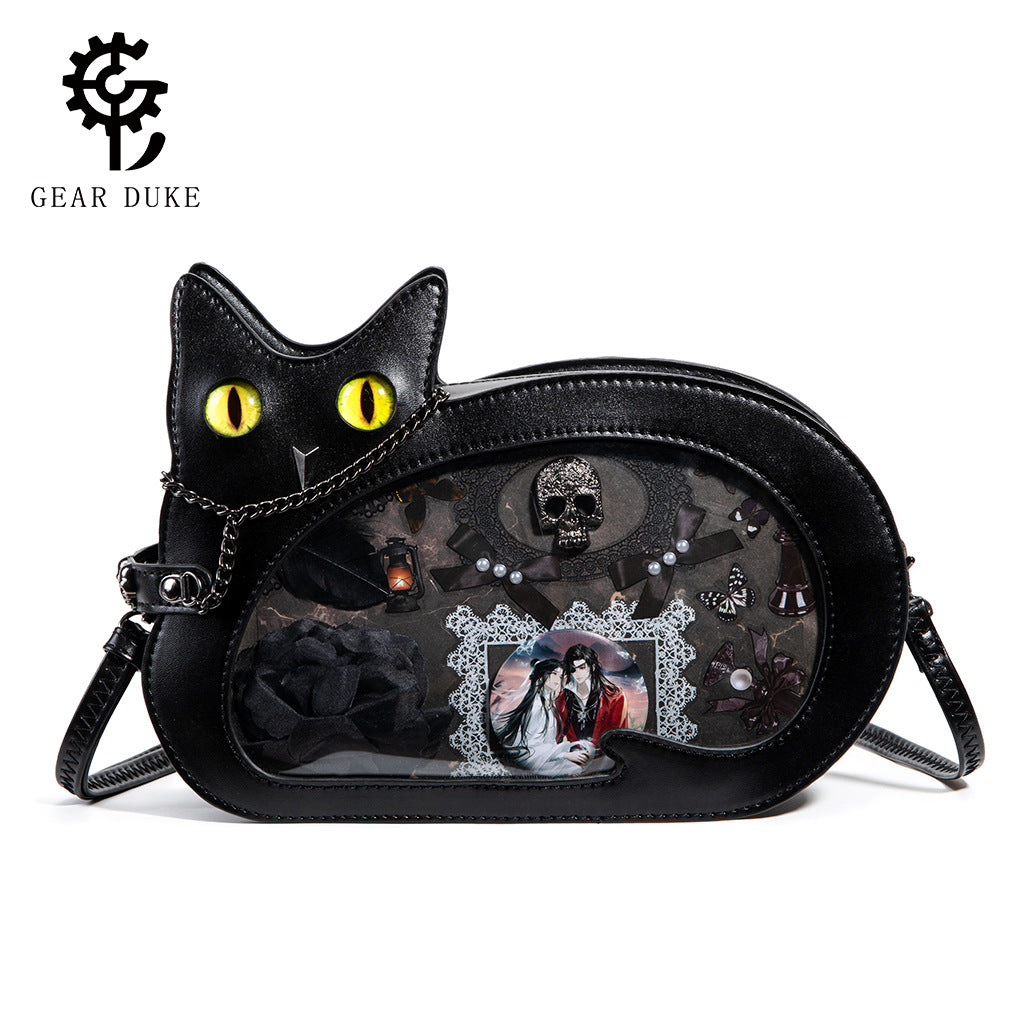 Anime Cat Ita Bag Kawaii Crossbody Shoulder Bag Cute Plush Bag