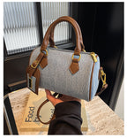 Vintage Denim Pillow Bag Shoulder Crossbody Casual Handbag