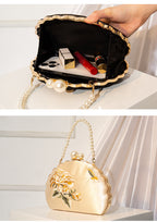 Chinese Embroidered Handbag Vintage Floral Crossbody Elegant Bag
