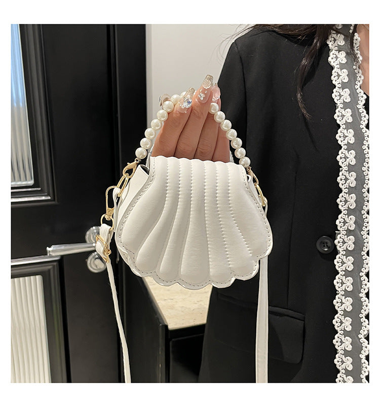 Pearl Shell Crossbody Handbag